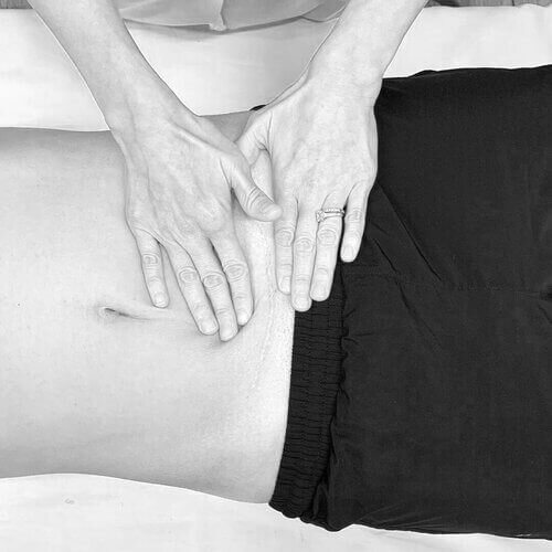 Stomach massage