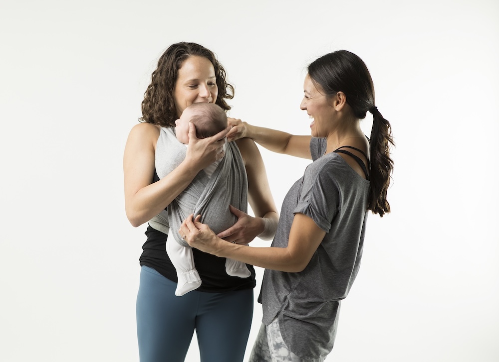 Therapist and patient visit at the 6 week postpartum checkup