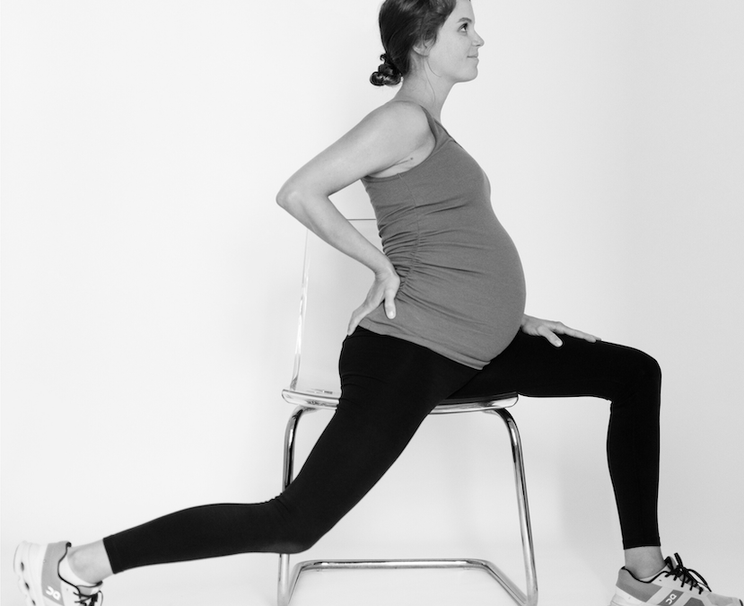 Round Ligament Pain Stretches to Use Right Now