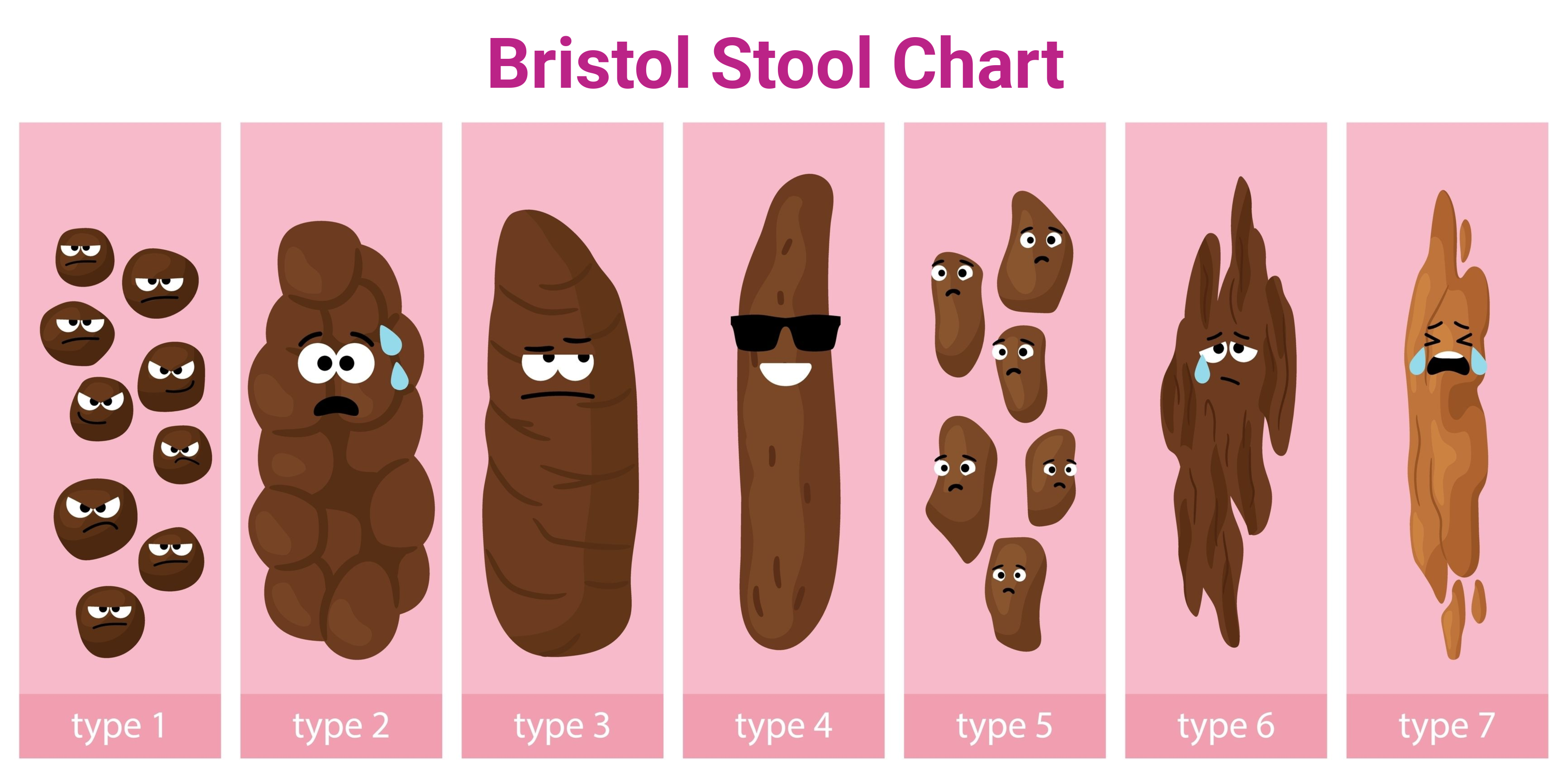 bristol stool chart for skid-marked underwear